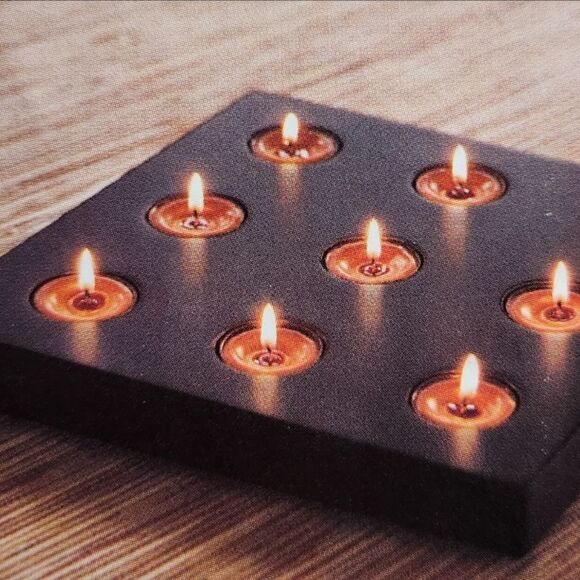 🩵PartyLite City Lights Reversible Multi-Tealight Centerpiece - Picture 10 of 12